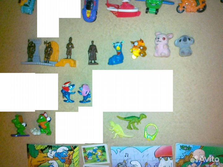 Киндер сюрприз 90е список коды