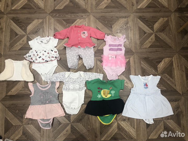 Детская одежда для девочек пакетом