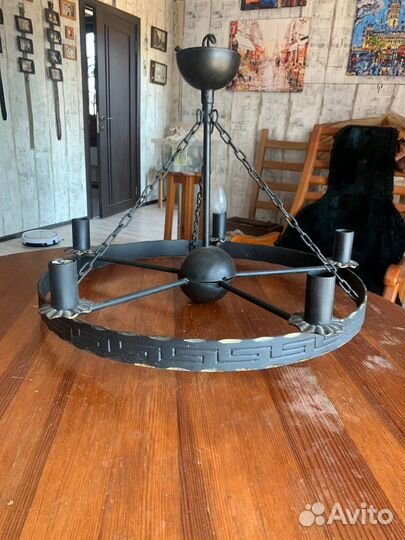 Люстра потолочная винтаж