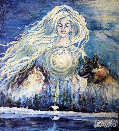 Картина маслом на холсте