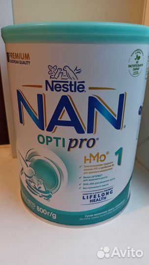 Детская смесь нан оптипро 1