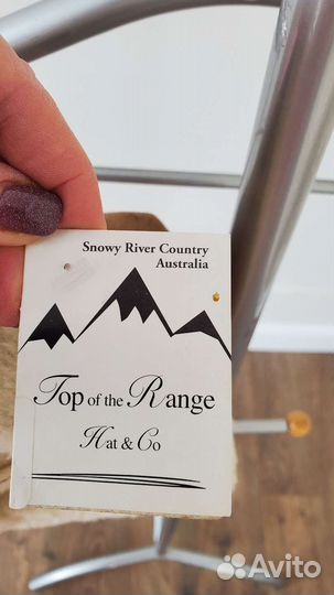 Шапка для девочки новая Австралия