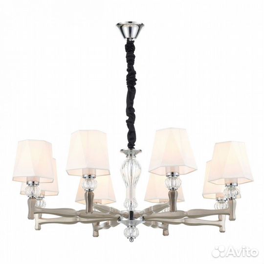 Подвесная люстра Escada 672/8S E27*60W Nickel arcadia