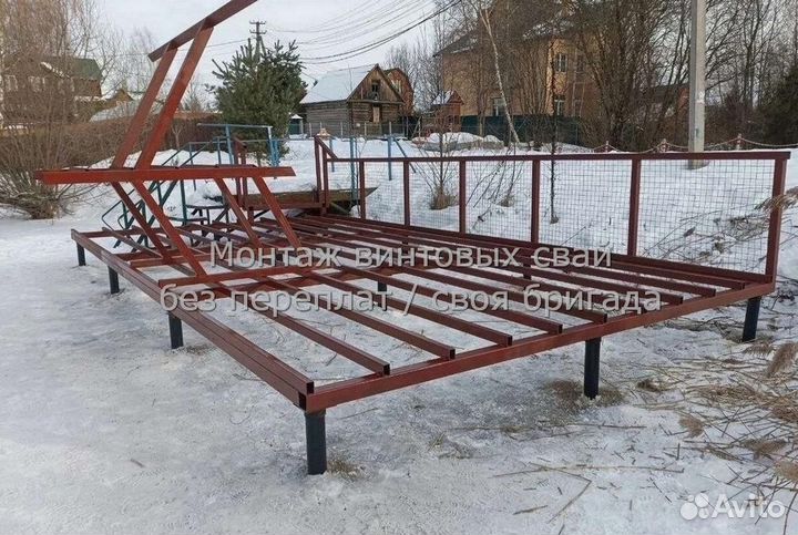 Винтовые сваи