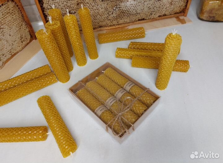 Свечи из вощины оптом