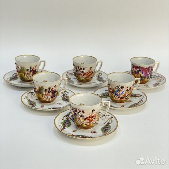 Сервиз Capodimonte Италия 20 век No.8875