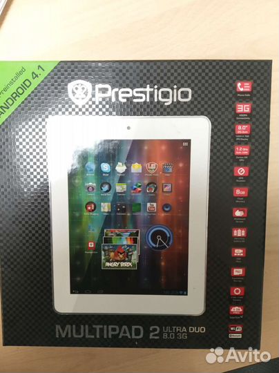 Планшет Prestigio multipad 2
