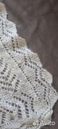 Оренбургский платок пуховой паутинка 90 см