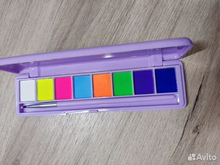 Палетка теней I heart revolution + аквалайнеры