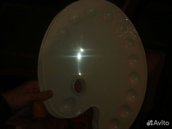 Бесплатно :) Палитра для красок 2шт