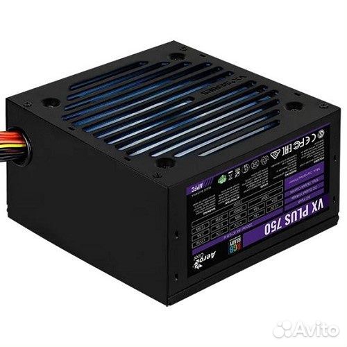 Блок питания Aerocool ATX 800W VX Plus 800 RGB 800