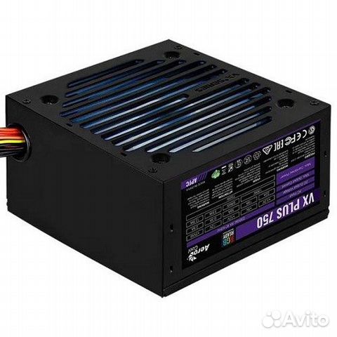 Блок питания Aerocool ATX 800W VX Plus 800 RGB 800