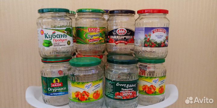 Банки стеклянные