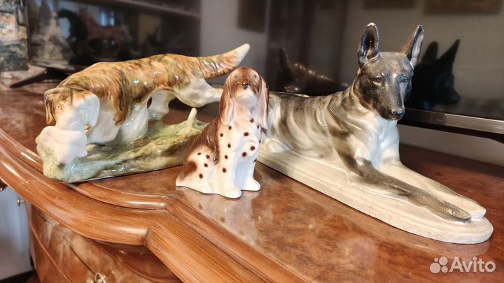 Статуэтки собак винтаж