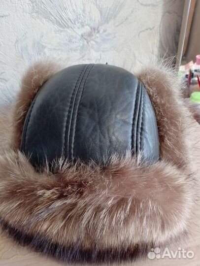 Мужская зимняя меховая шапка