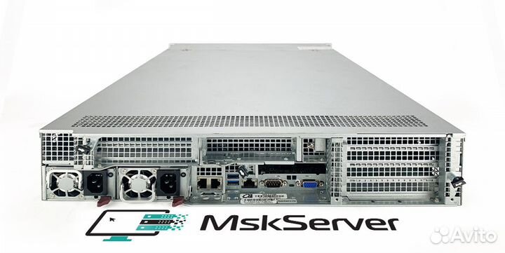Сервер Supermicro 2029U-TR4 2xGold 6154 128Gb