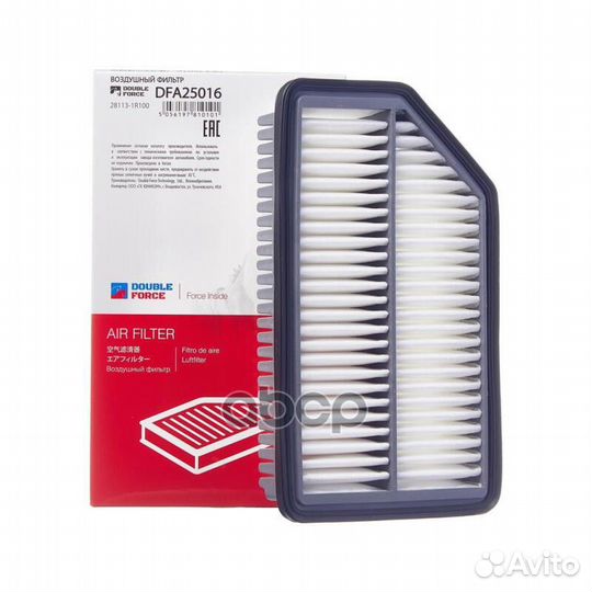 Фильтр воздушный doubleforce DFA25016 double force