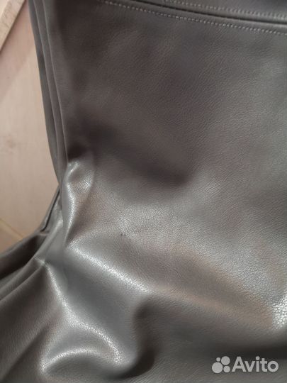 Кожаные брюки женские 46 48