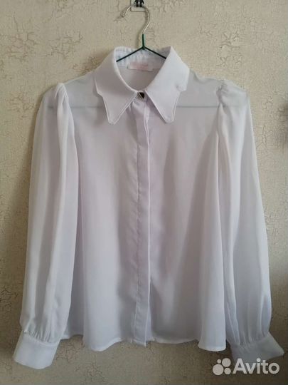 Блуза белая школьная