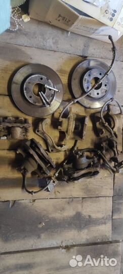 Суппорта лансер 10, передние и задние