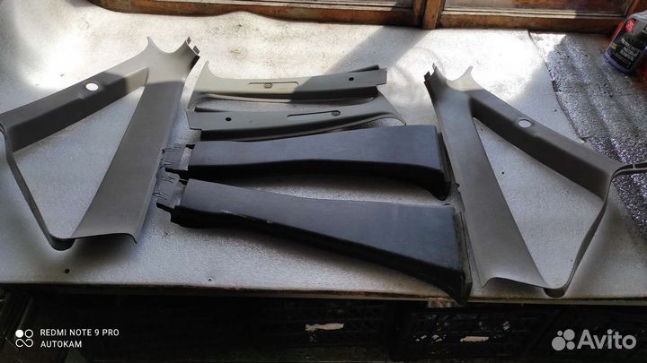 Обшивки стоек салона Daewoo nexia n150