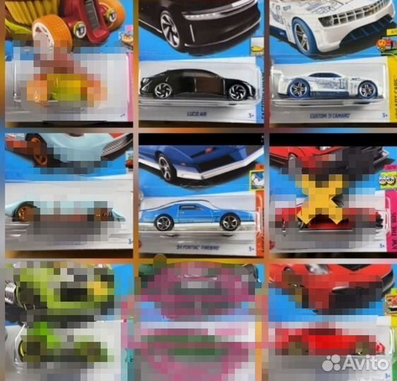 Модели Hot wheels