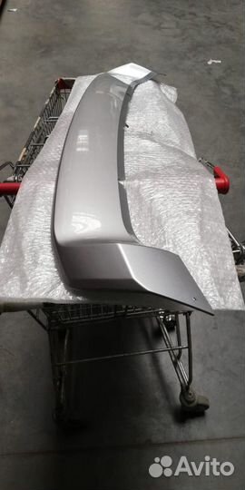 Спойлер переднего бампера Mitsubishi Pajero Sport