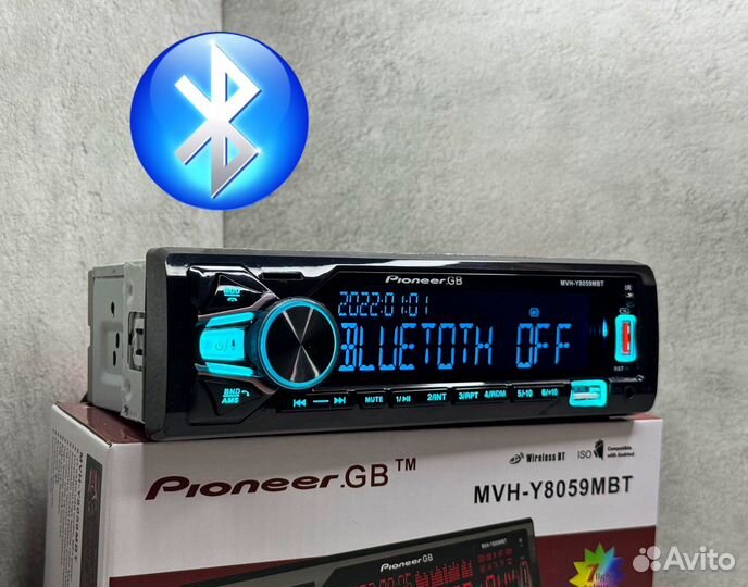 Магнитола pioneer с bluetooth