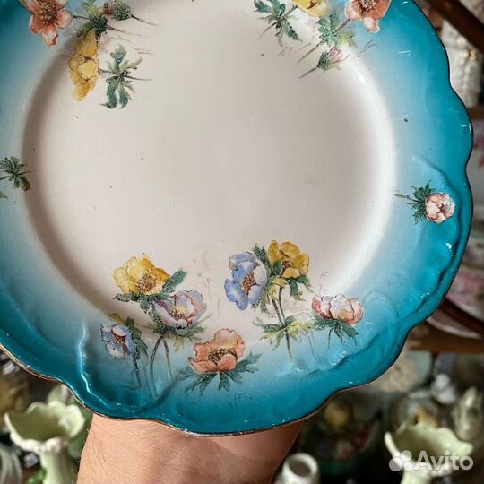 Царская редкая тарелка Кузнецов