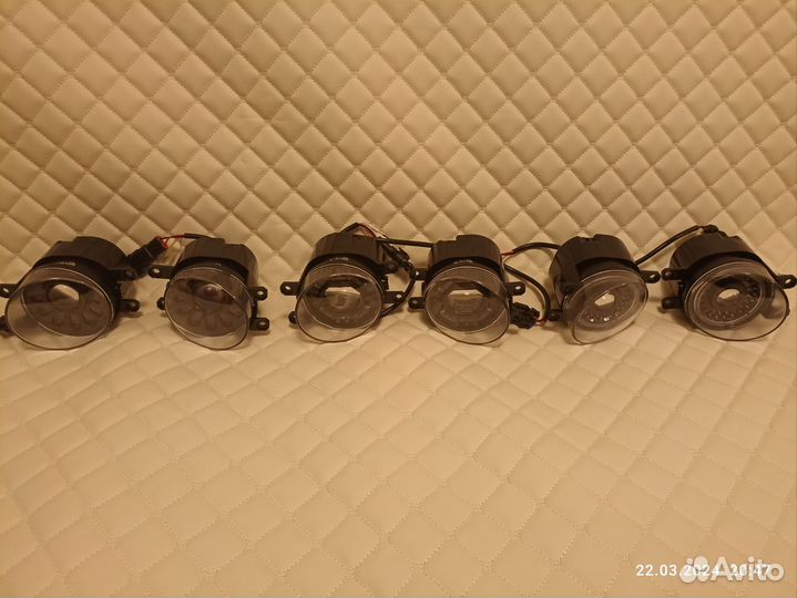 Противотуманные фары тойота/лексус 3в1 линзы