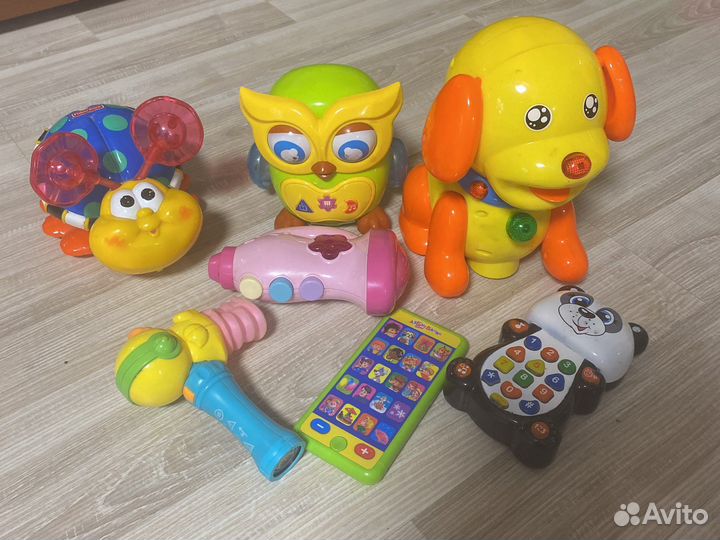 Интерактивные игрушки fisher price и др