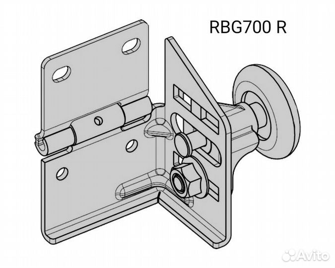 Ролики Алютех для секционных ворот