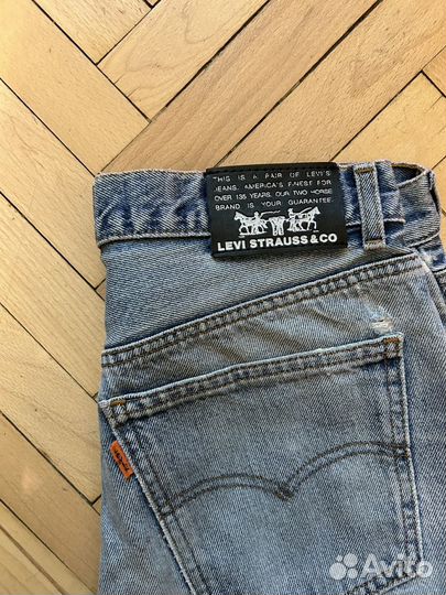 Винтажные levis orange tab