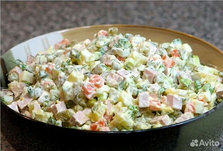 Домашние Салаты еда на заказ