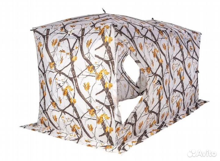 Зимняя палатка куб утепленная