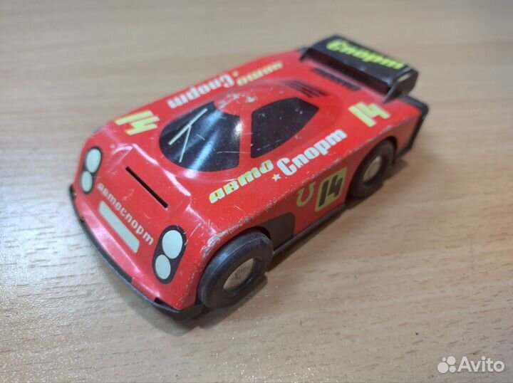 Машинка железная Автоспорт 14