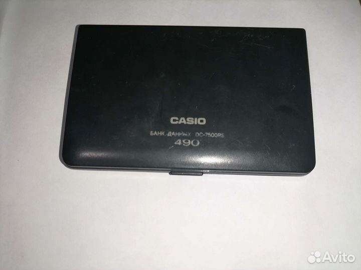 Электронная записная книжка casio рабочая