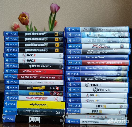 Диски с играми для PS4/PS5