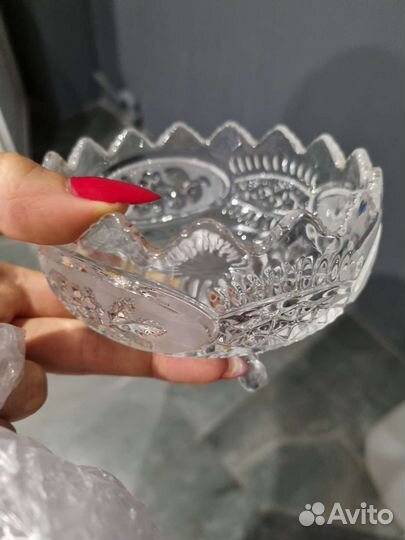 Хрустальная ваза