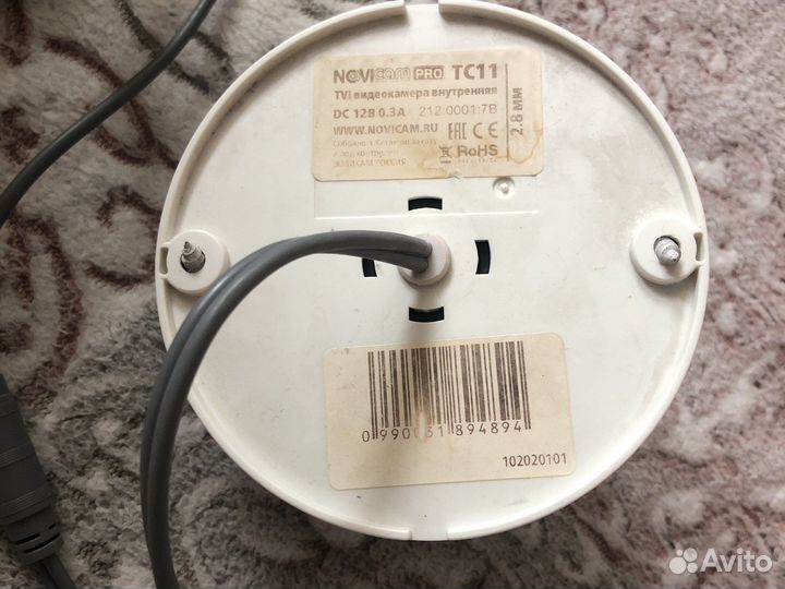 Камера видеонаблюдения купольная