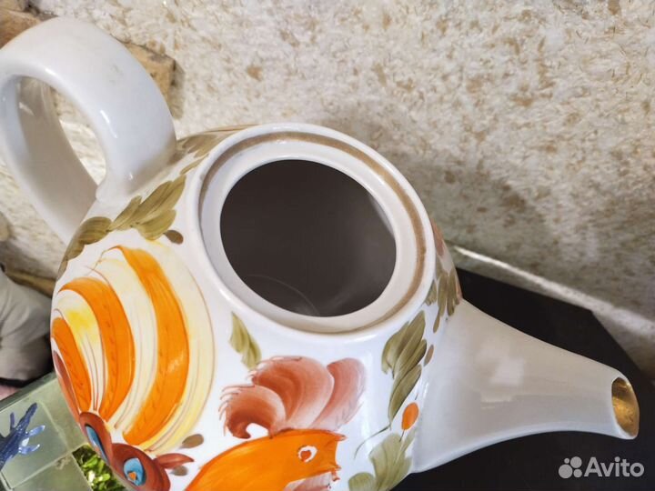 Набор из трёх чайников заварочных СССР, Городница