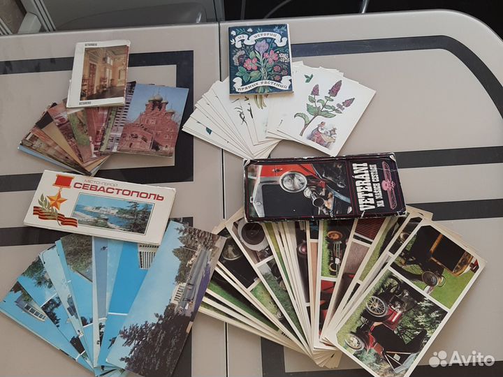Наборы открыток СССР пакетом