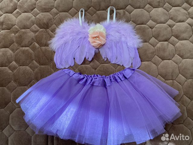 Костюм для малышки с крылышками