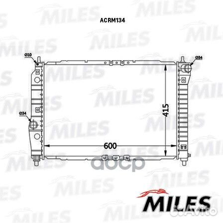 Acrm134 Радиатор chevrolet aveo 1.2/1.4 A/T (ме