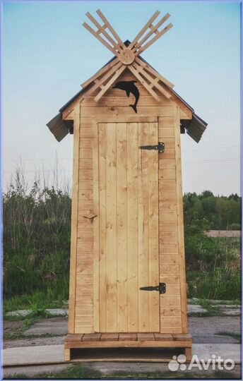 Уличный туалет домик с установкой млф 942