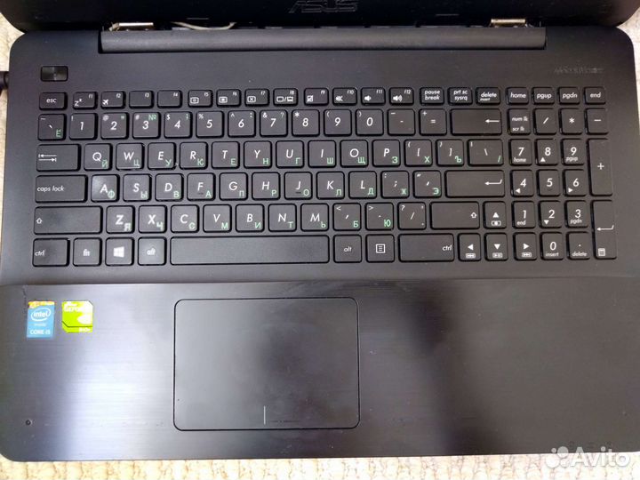 Ноутбук Asus X555L в рабочем состоянии Компьютер