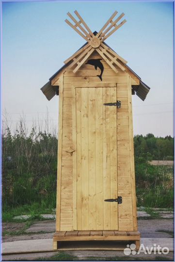 Уличный туалет домик с установкой кгч 749