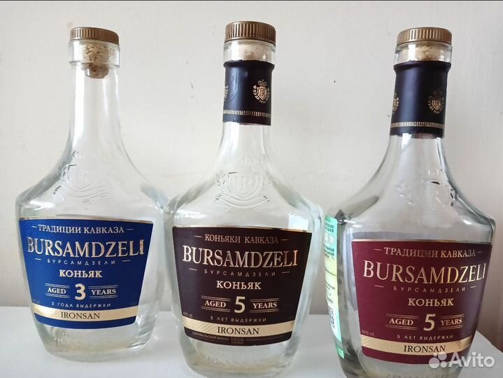 Бутылки из под алкоголя