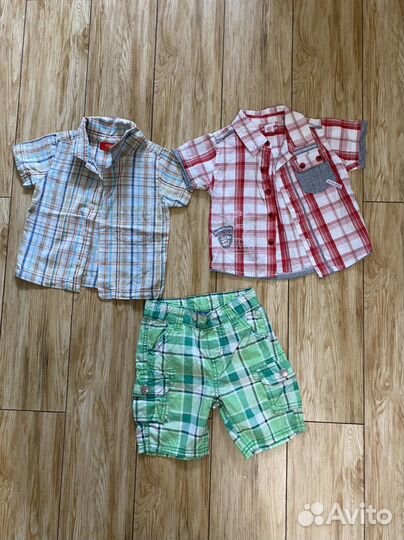 Шорты и рубашки