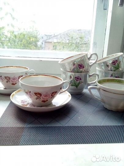 Чайные чашки, чайные пары СССР, Польша